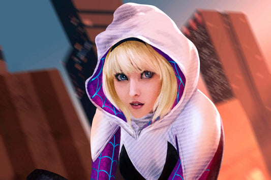 Spider Gwen Comic Book Poster Print Wall Art