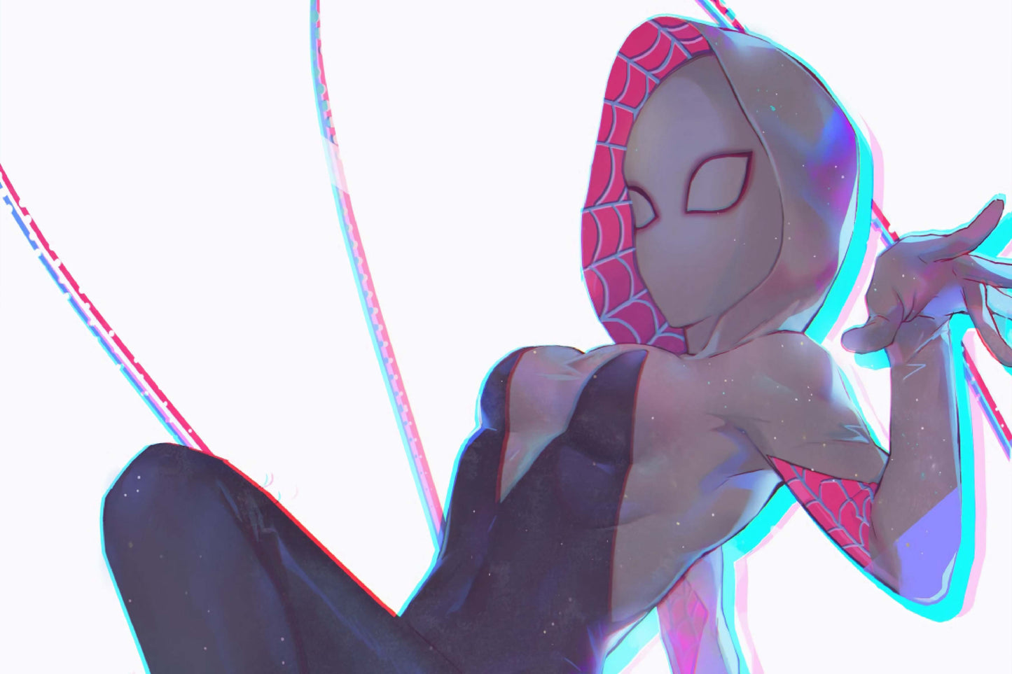 Spider Gwen Comic Book Poster Print Wall Art