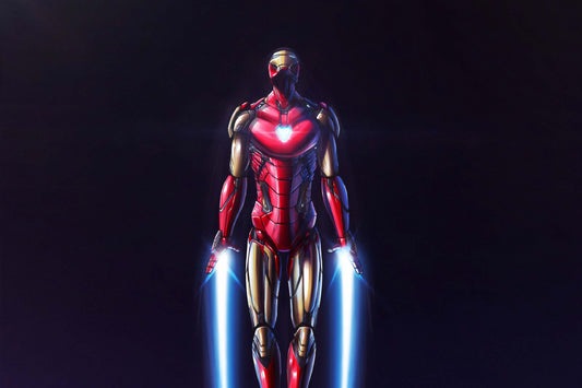 Iron Man Comic Book Poster Print Wall Art