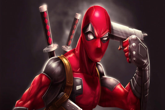 Deadpool Comic Book Poster Print Wall Art