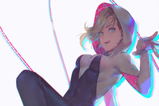 Gwen Stacy Spider Gwen Comic Book Poster Print Wall Art