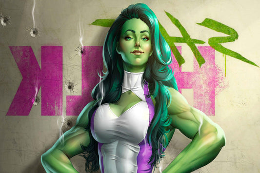 She Hulk Comic Book Poster Print Wall Art