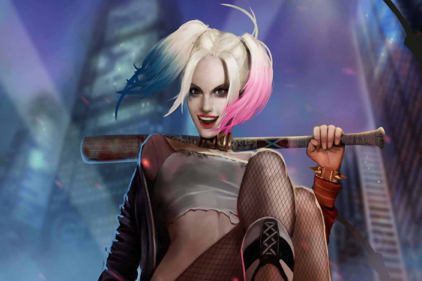 Harley Quinn Comic Book Poster Print Wall Art