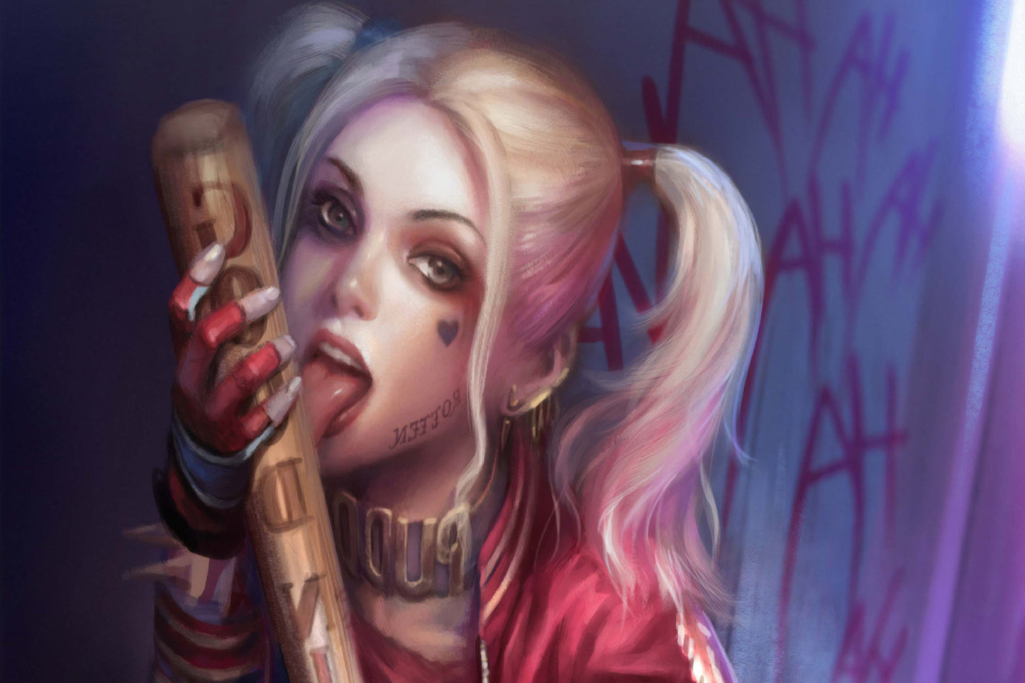 Harley Quinn Comic Book Poster Print Wall Art
