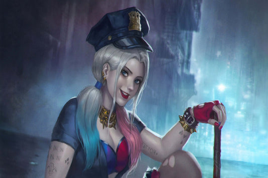 Harley Quinn Comic Book Poster Print Wall Art