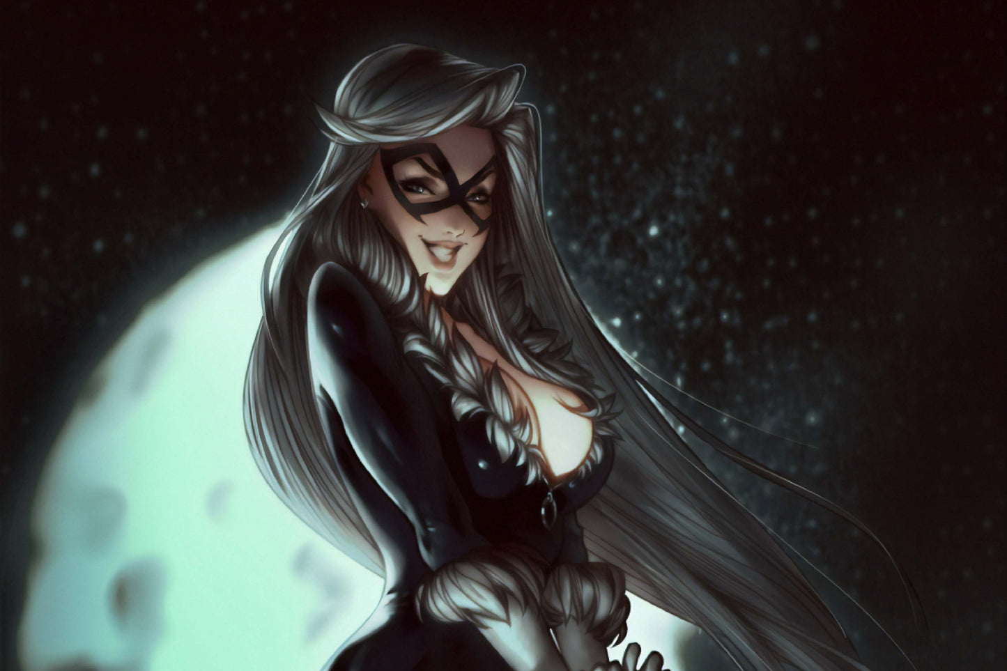 Black Cat Felicia Hardy Comic Book Poster Print Wall Art