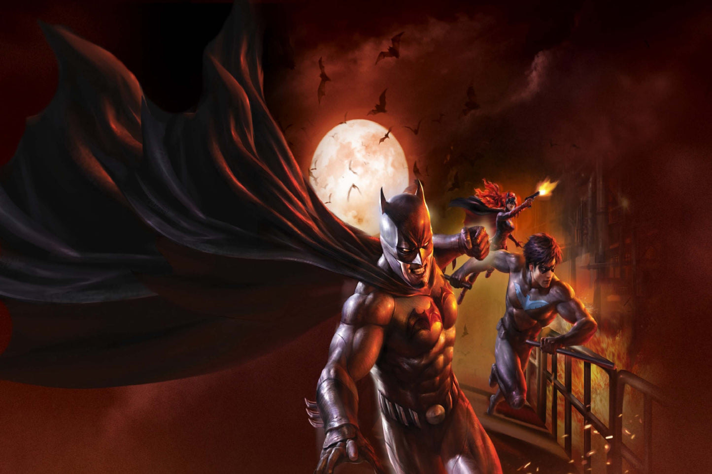 Batman Nightwing Batwoman Comic Book Poster Print Wall Art