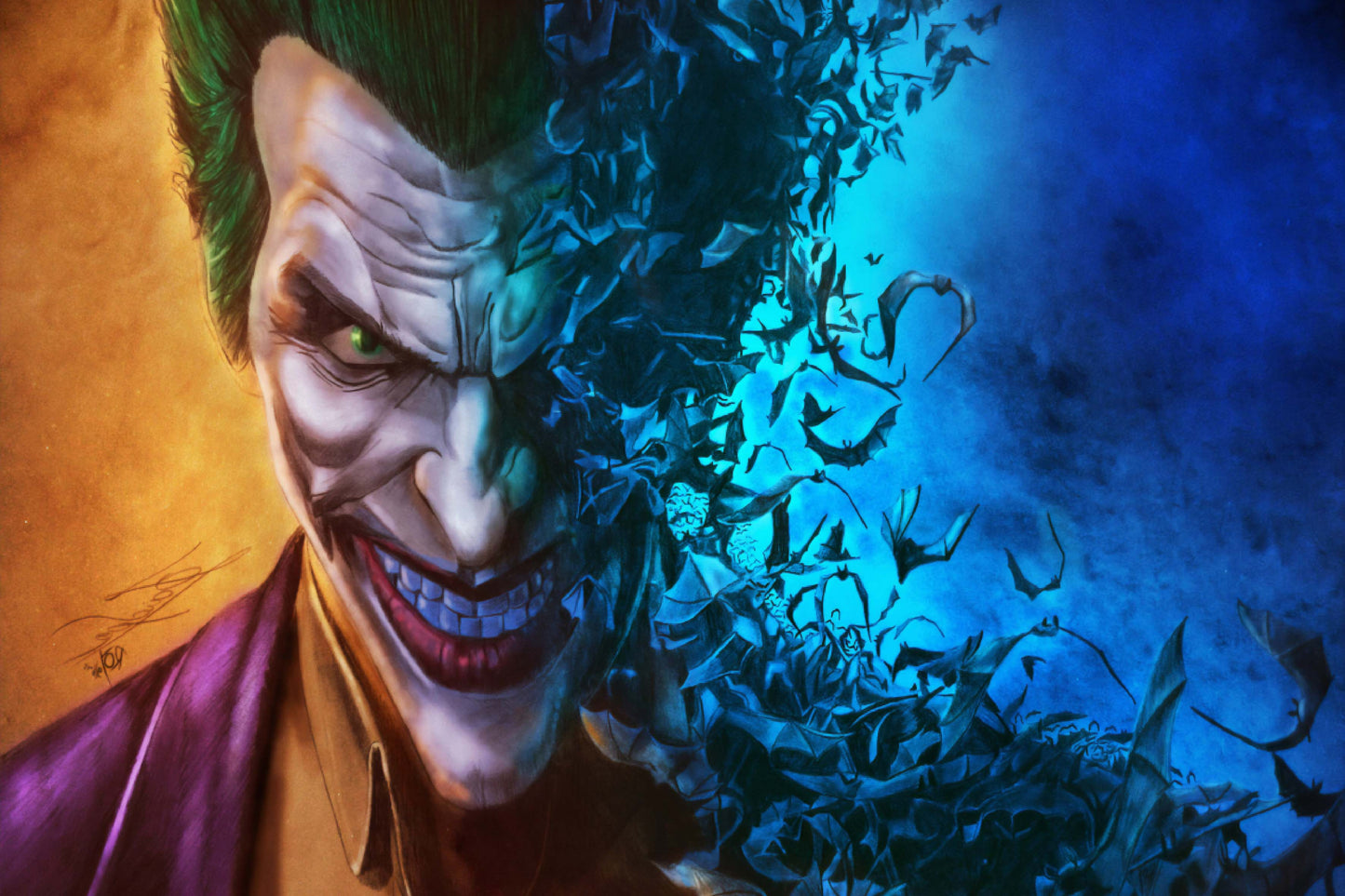 Joker Comic Book Poster Print Wall Art