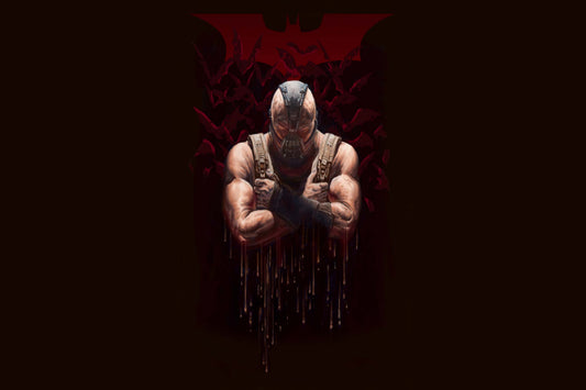 Bane Comic Book Poster Print Wall Art