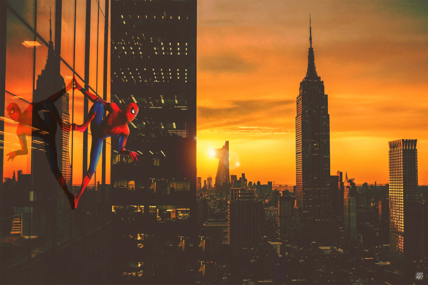 Spider Man Comic Book Poster Print Wall Art