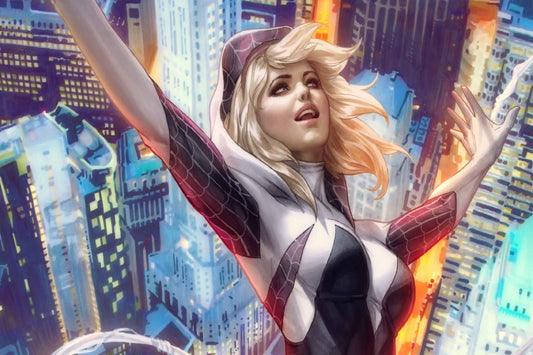 Gwen Stacy Spider Gwen Comic Book Poster Print Wall Art