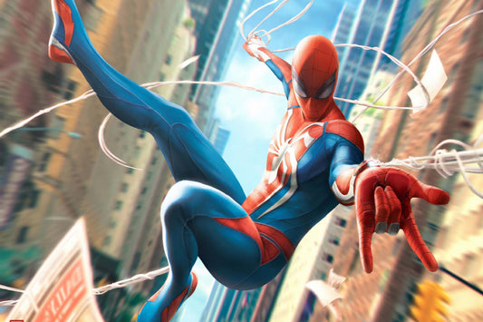 Spider Man Comic Book Poster Print Wall Art
