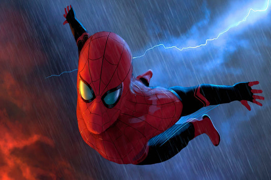 Spider Man Comic Book Poster Print Wall Art