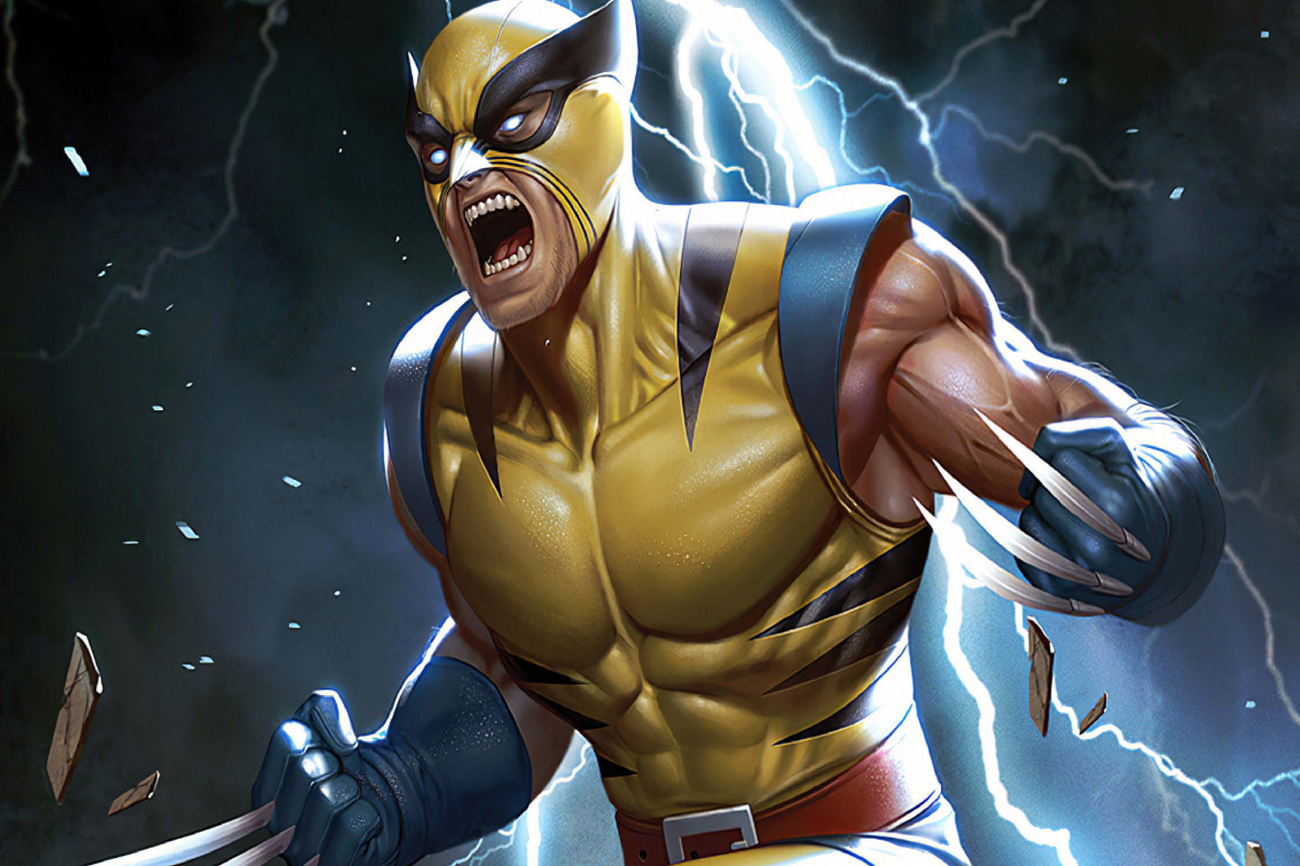 Wolverine Comic Book Poster Print Wall Art