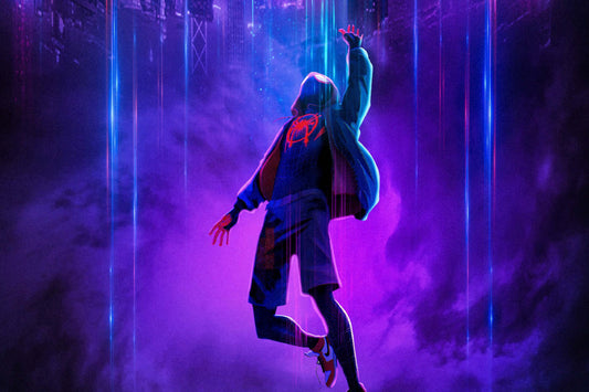 Miles Morales Spider Man Comic Book Poster Print Wall Art