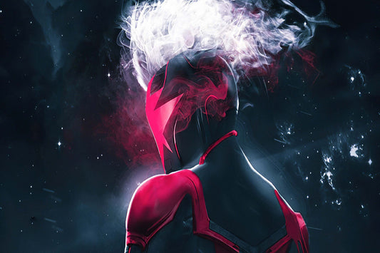 Captain Marvel Comic Book Poster Print Wall Art