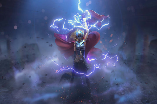 Jane Foster Thor Comic Book Poster Print Wall Art