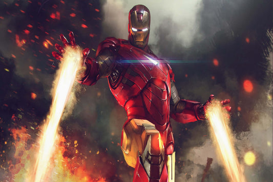 Iron Man Comic Book Poster Print Wall Art