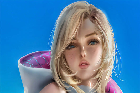 Spider Gwen Comic Book Poster Print Wall Art