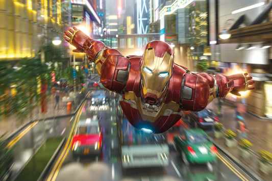 Iron Man Comic Book Poster Print Wall Art