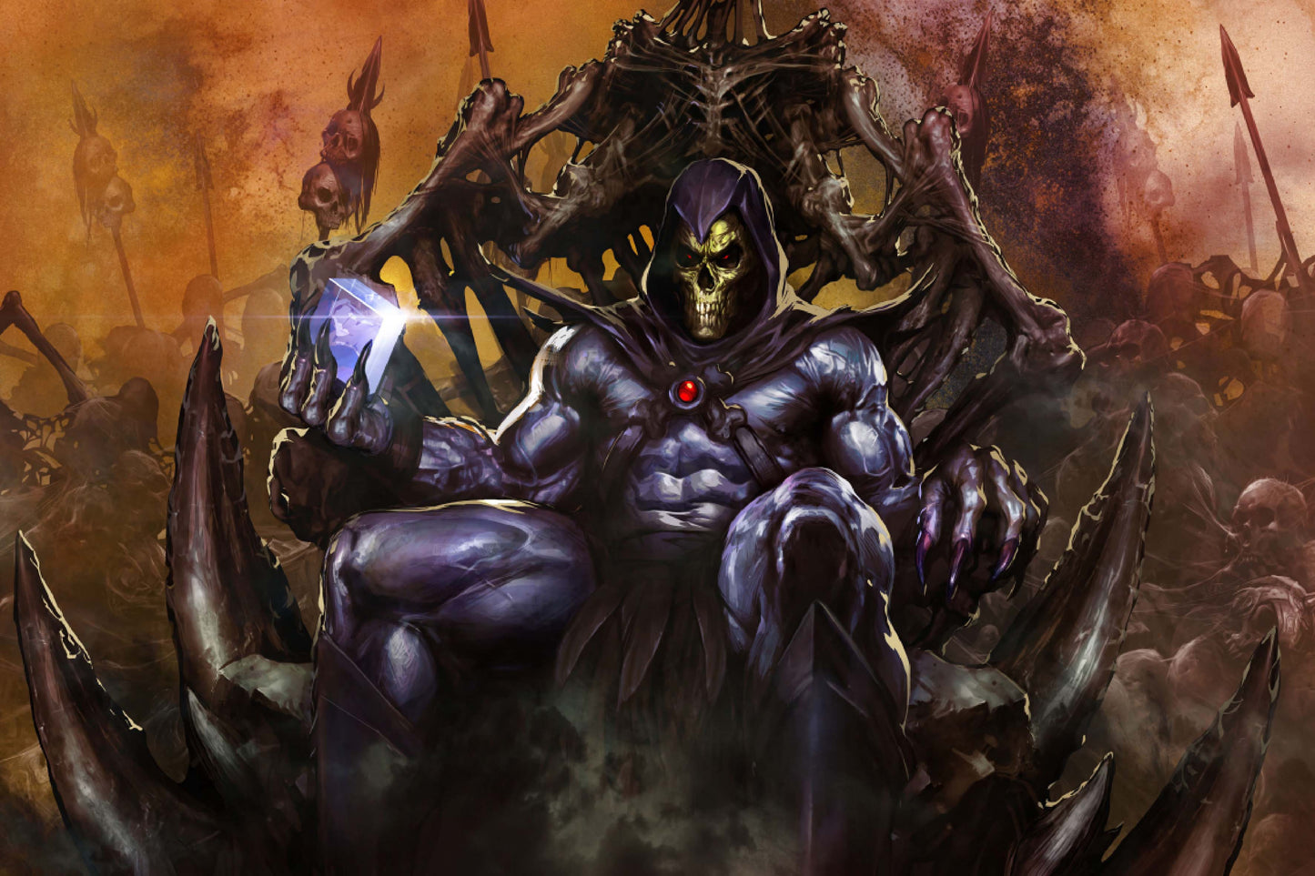 Skeletor Master Of The Universe Comic Book Poster Print Wall Art