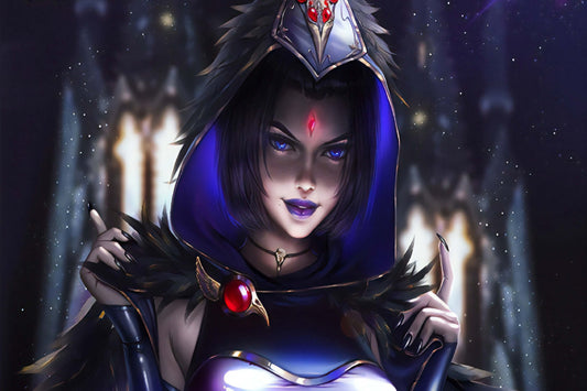 Raven Comic Book Poster Print Wall Art