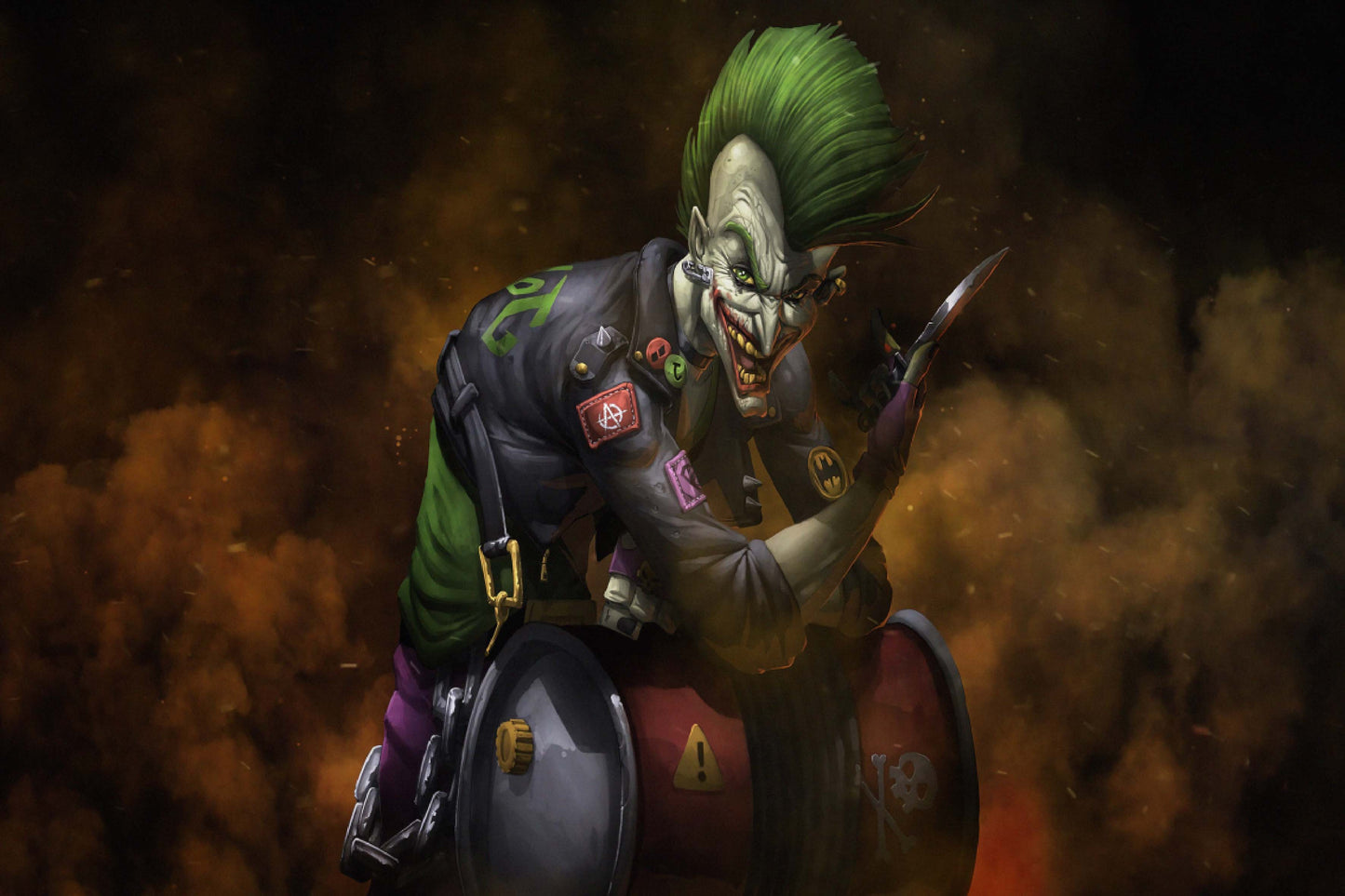 Joker Comic Book Poster Print Wall Art