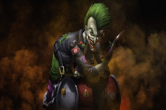 Joker Comic Book Poster Print Wall Art