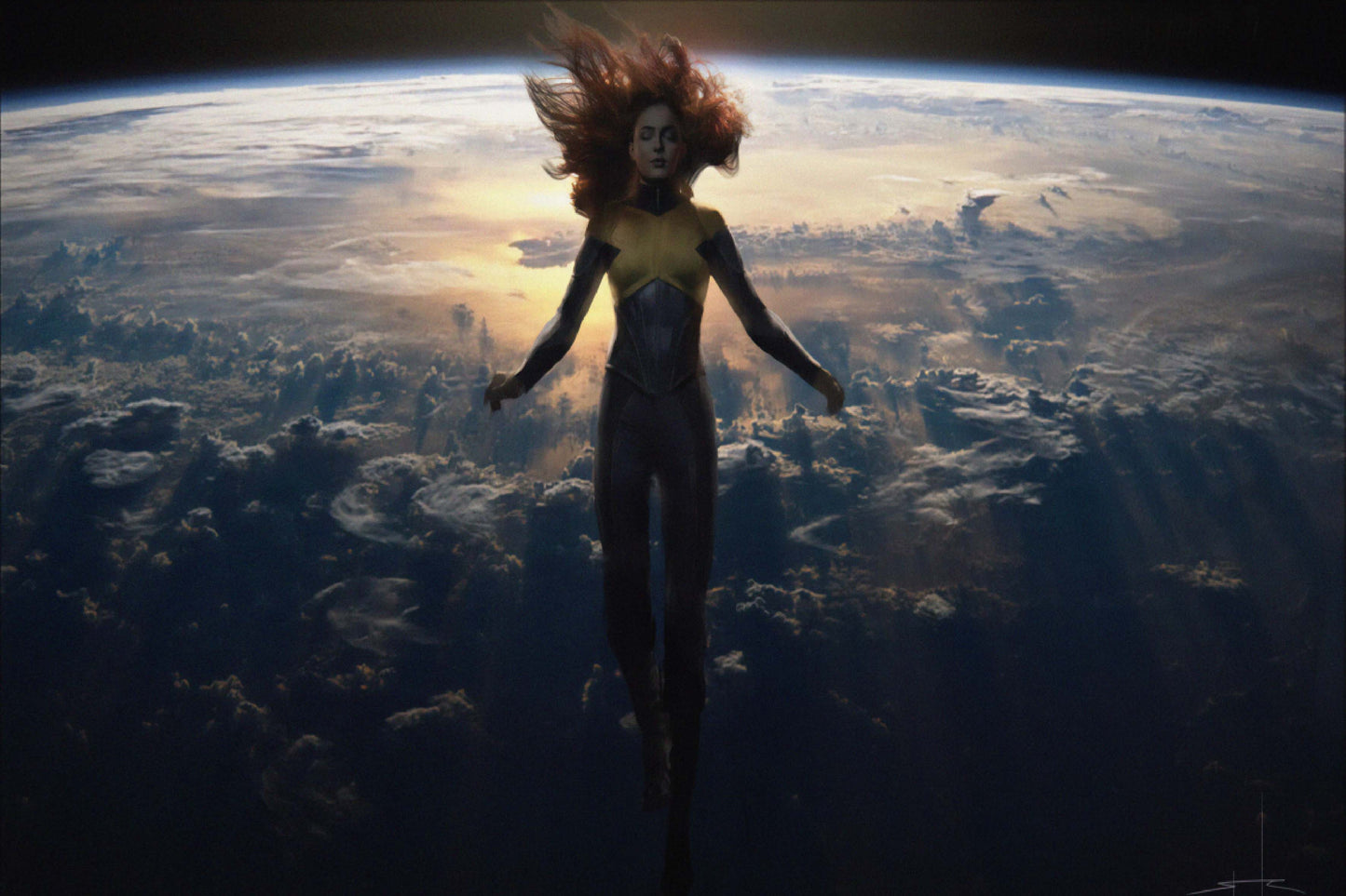 Jean Grey X Men Comic Book Poster Print Wall Art
