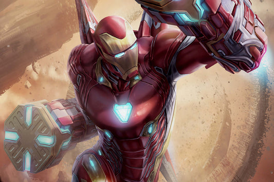 Iron Man Comic Book Poster Print Wall Art