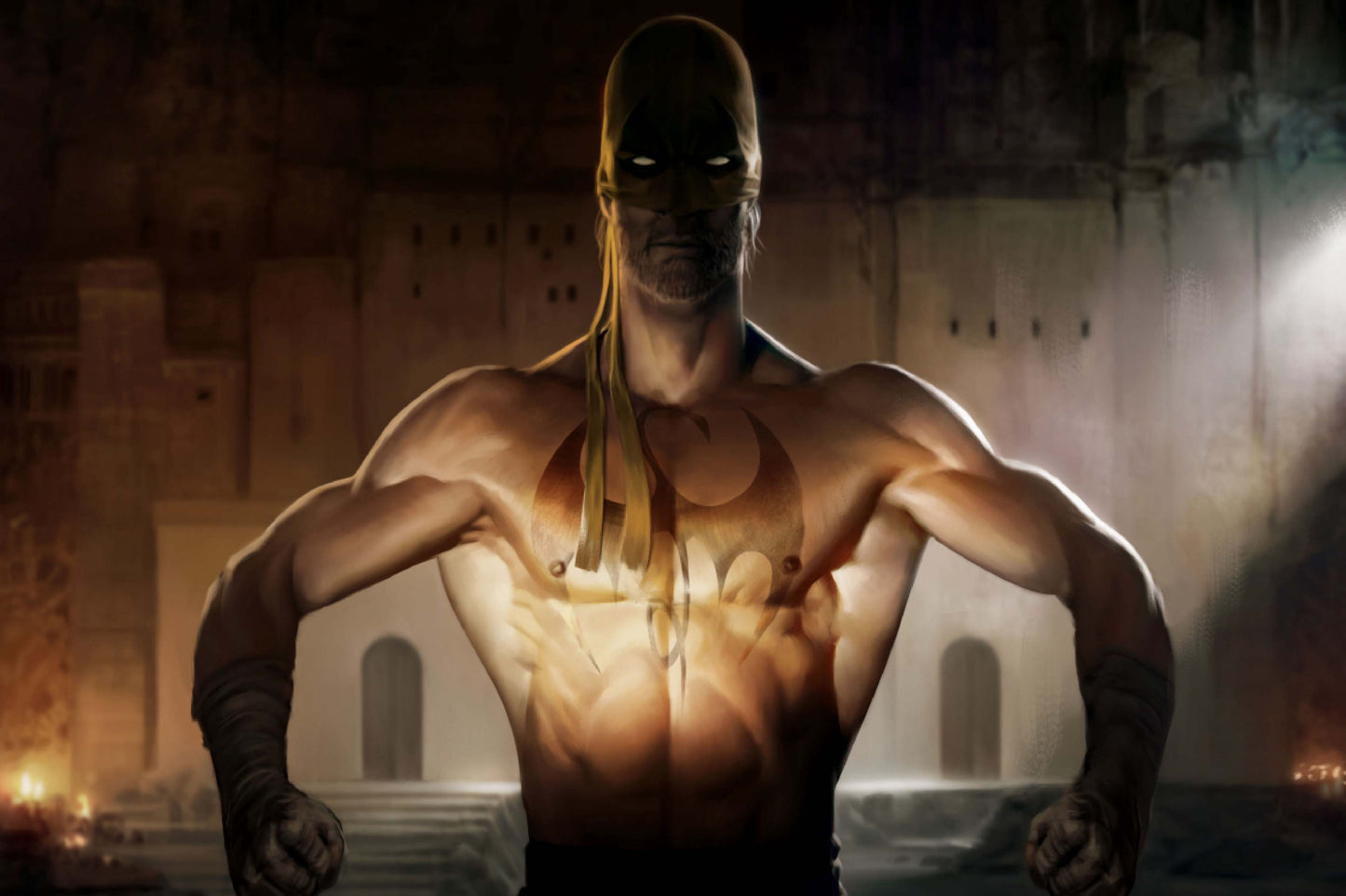 Iron Fist Comic Book Poster Print Wall Art