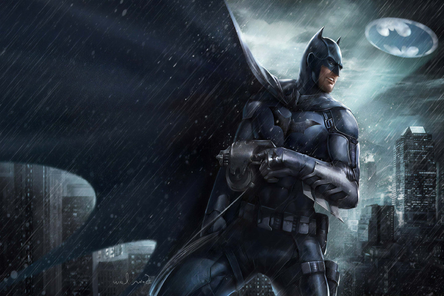 Batman Comic Book Poster Print Wall Art