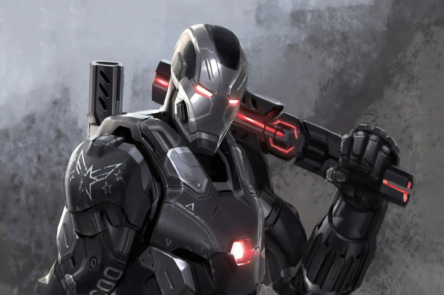 War Machine Marvel Comic Book Poster Print Wall Art
