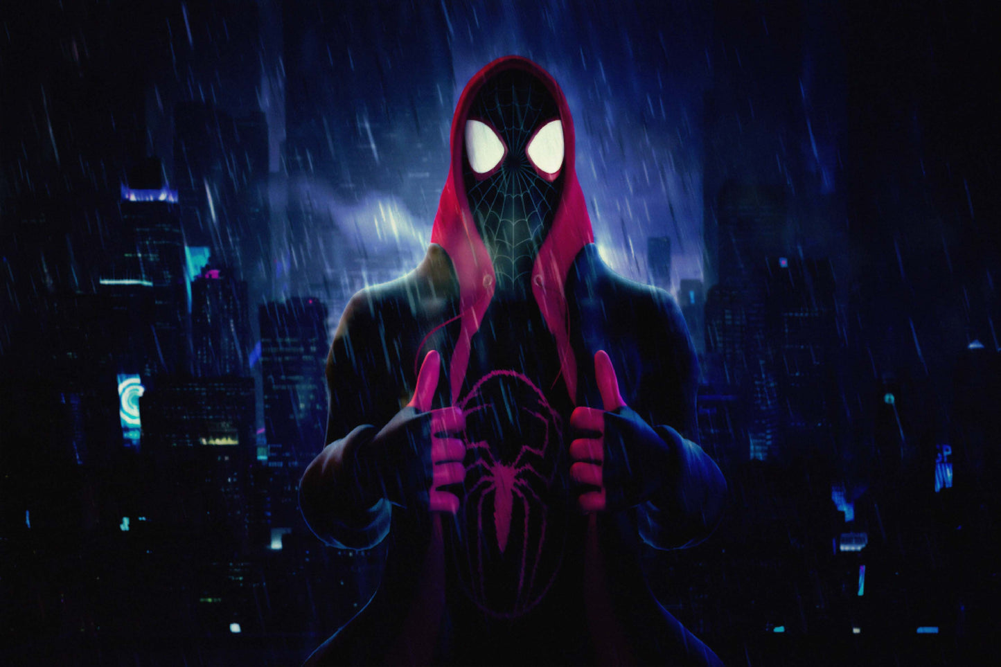 Miles Morales Spider Man Marvel Comic Book Poster Print Wall Art