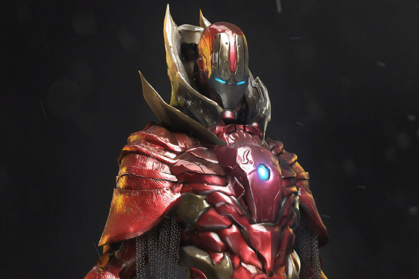 Iron Man Suit Marvel Comic Book Poster Print Wall Art