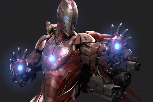Iron Man Armor Marvel Comic Book Poster Print Wall Art