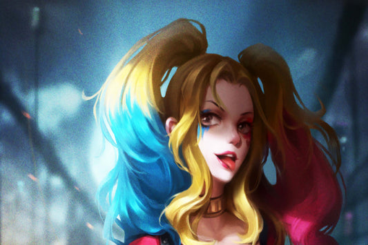 Harley Quinn Dc Comic Book Poster Print Wall Art