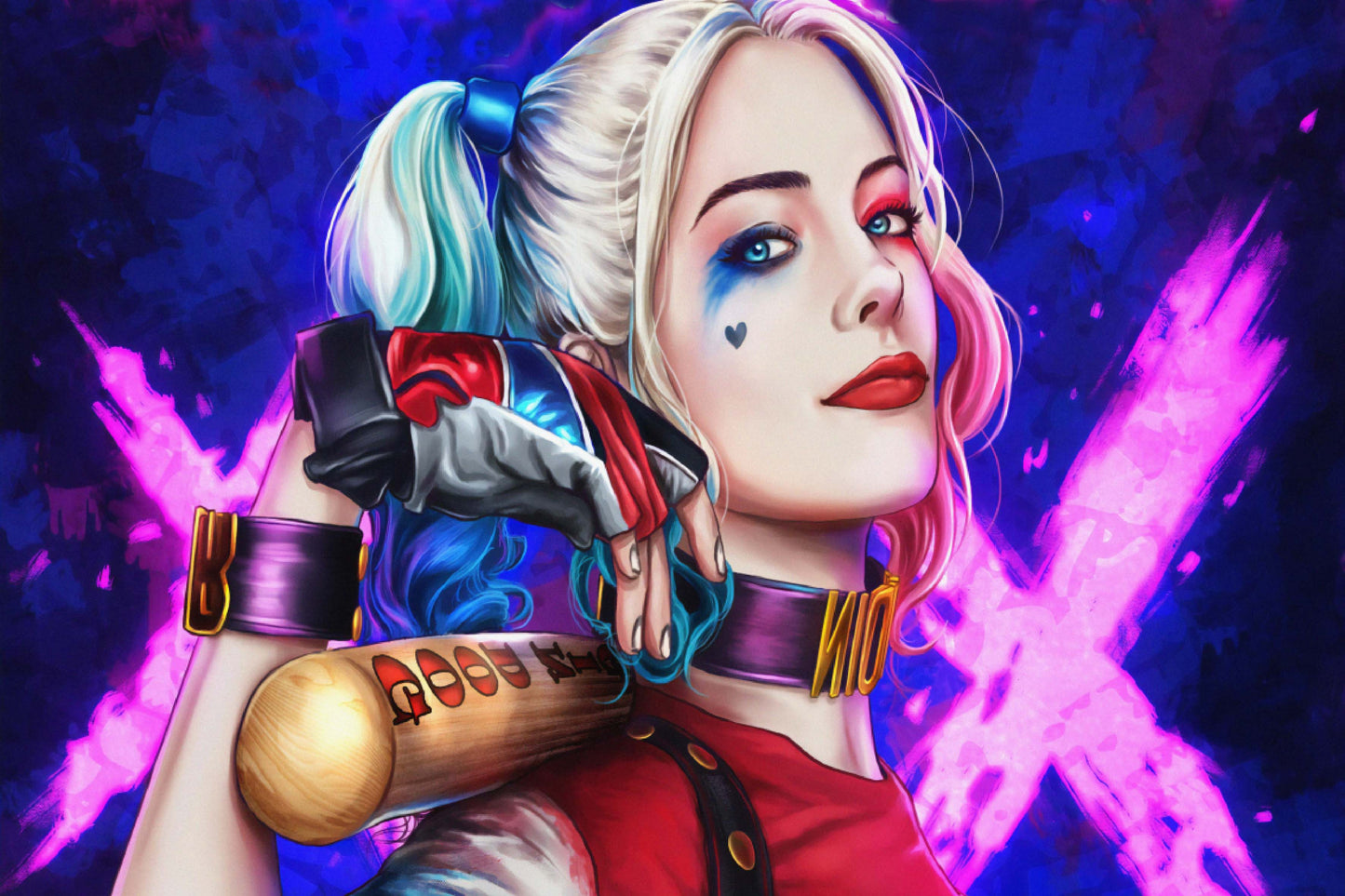 Harley Quinn Dc Comic Book Poster Print Wall Art