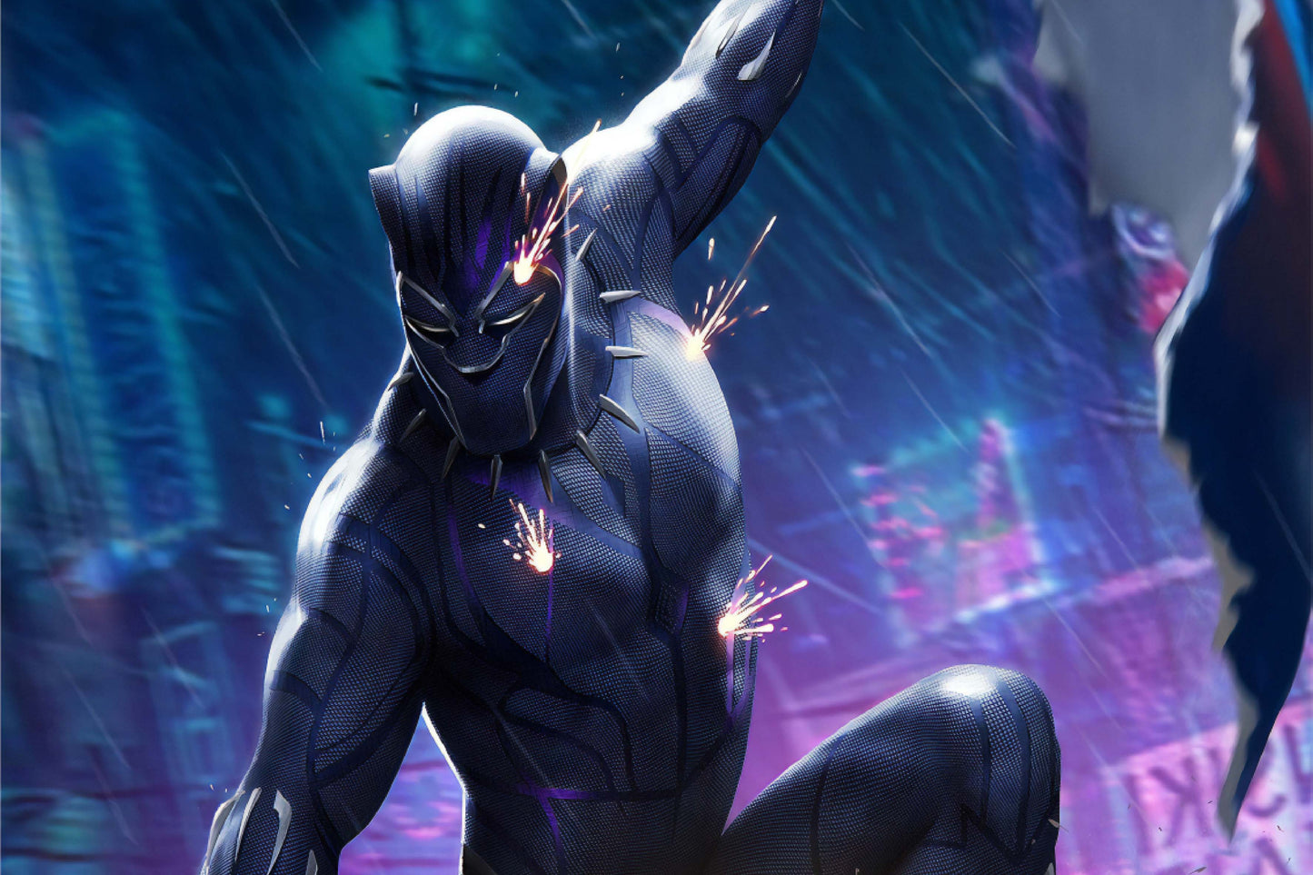 Black Panther Marvel Comic Book Poster Print Wall Art