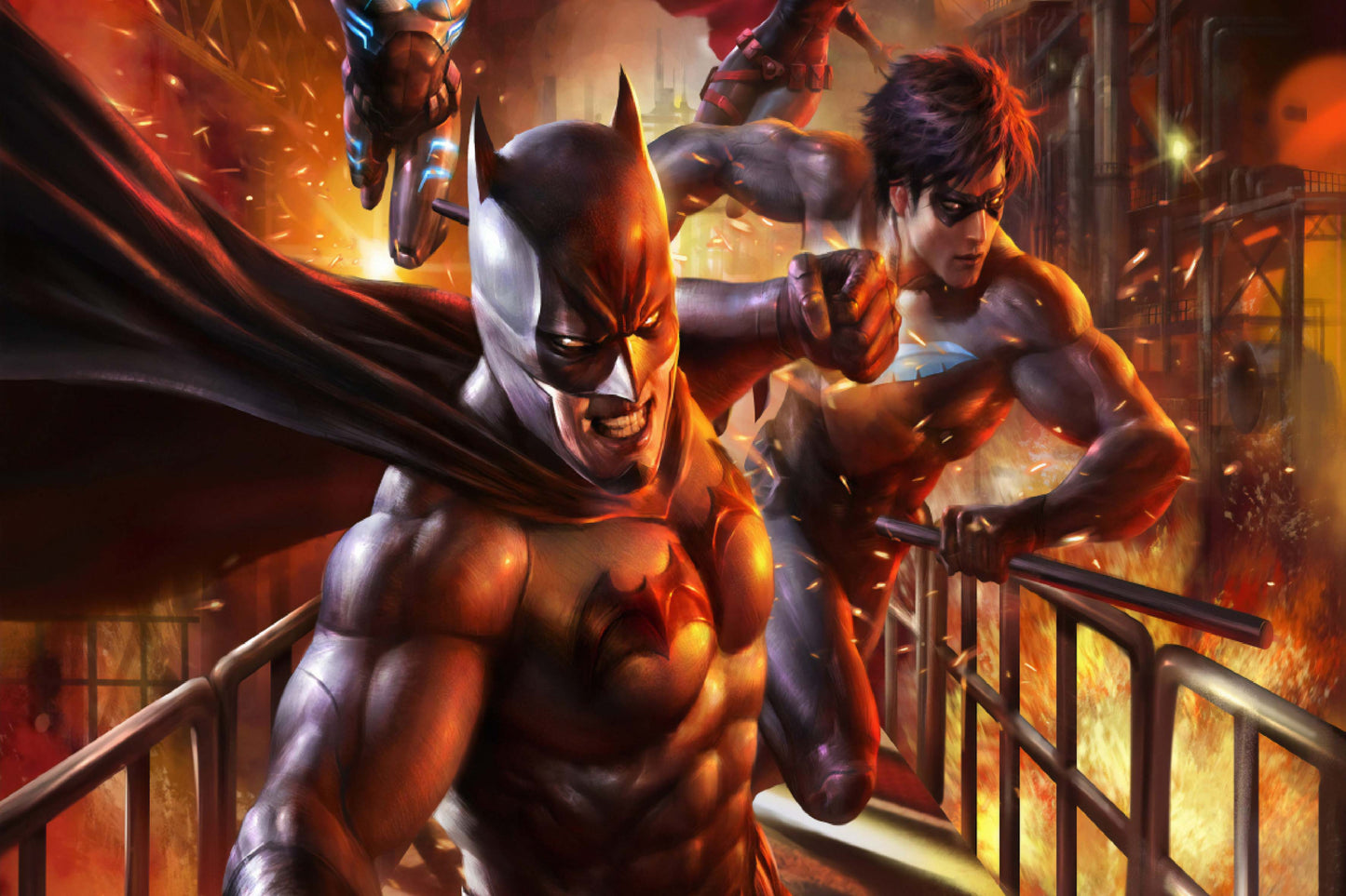 Batman Nightwing Dc Comic Book Poster Print Wall Art