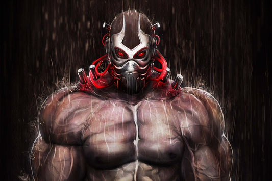 Bane Dc Comic Book Poster Print Wall Art