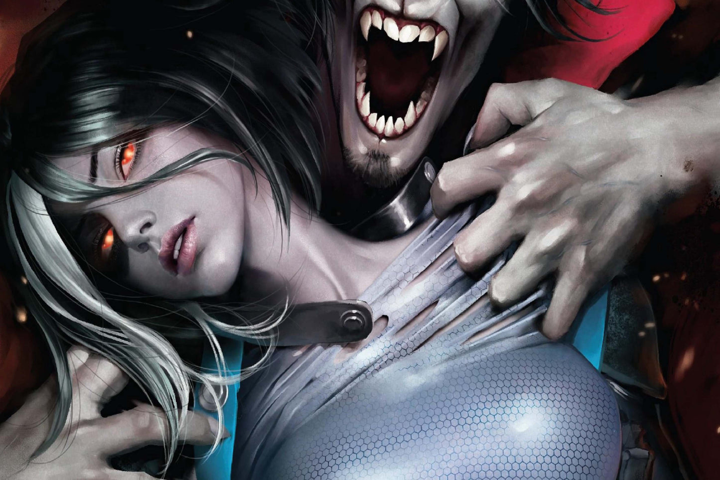 Morbius Domino Comic Book Poster Print Wall Art