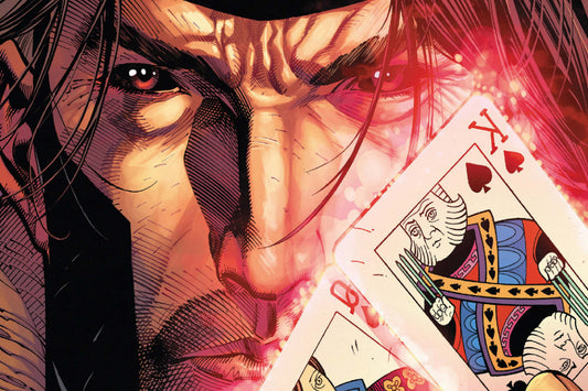 Gambit Cards Comic Book Poster Print Wall Art
