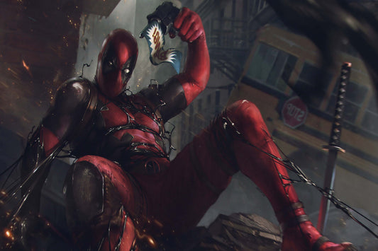 Deadpool Comic Book Poster Print Wall Art