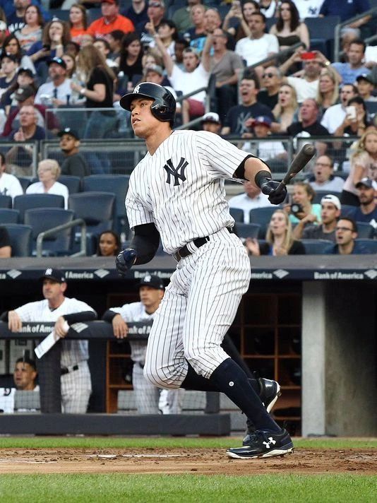 Aaron Judge Magnet New York Yankees Ny Mlb Baseball Picture Watching Hr