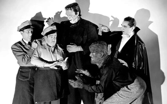 Abbott & Costello Meet Frankenstein Lon Chaney Jr. Lugos Picture Keychain