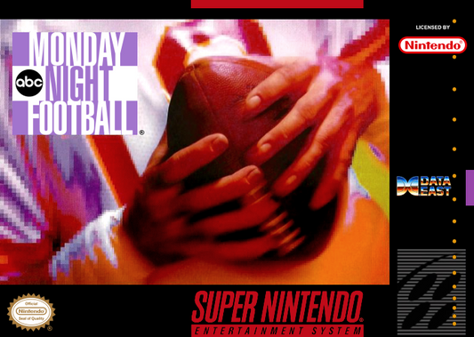 Abc Monday Night Football (Usa) Snes Print Poster