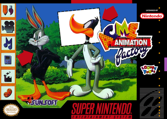 Acme Animation Factory (Usa) Snes Print Poster