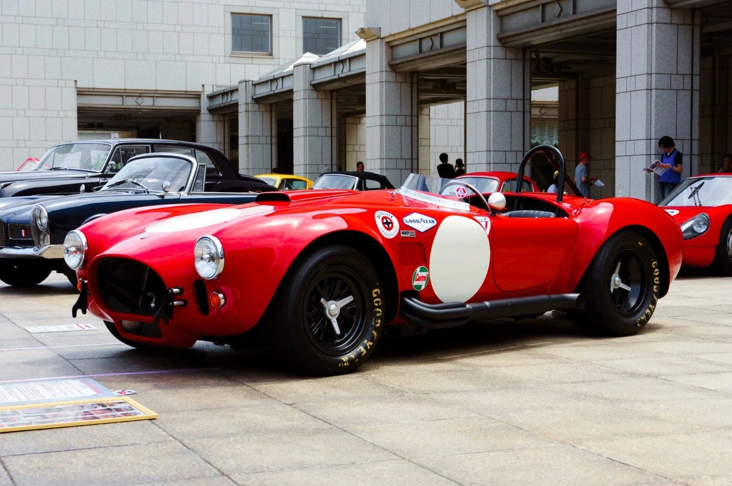 Ac Cobra 427 Car Show Classic Sports Car Automobile Magnet Magnet