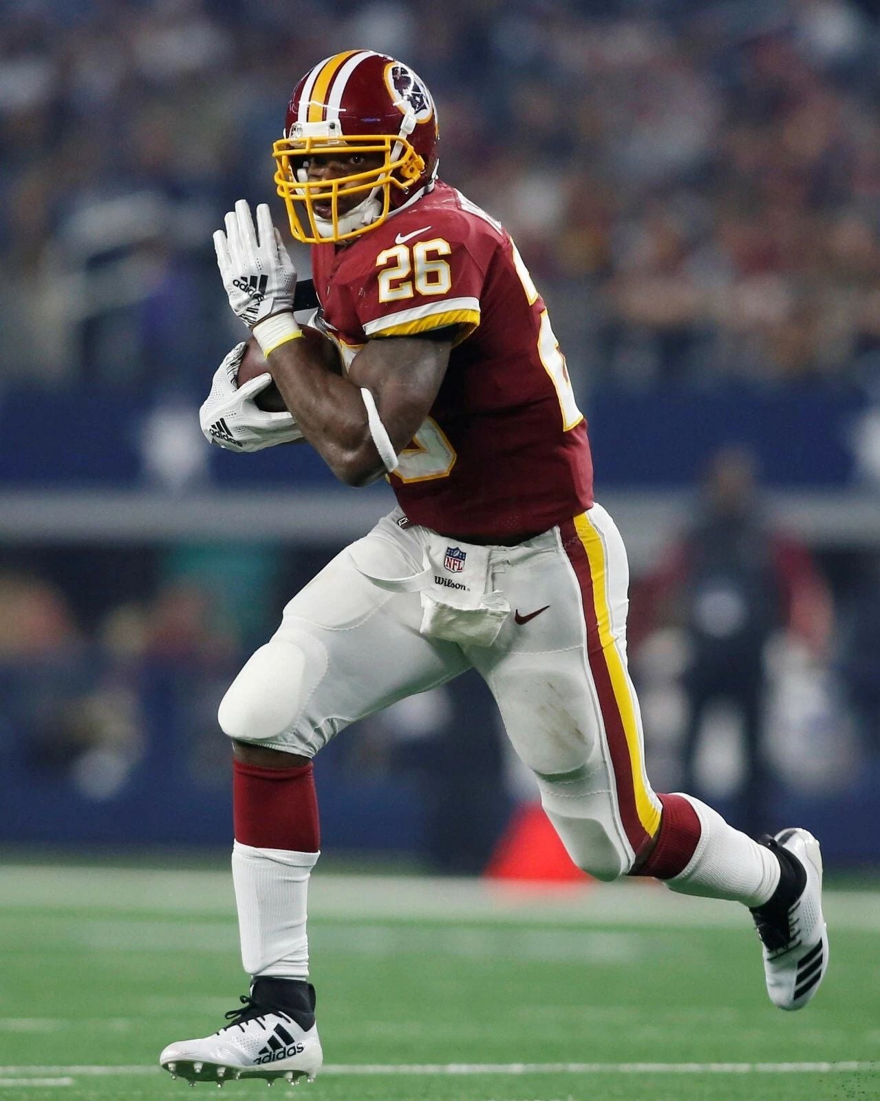 Adrian Peterson Magnet Washington Redskins Picture Nfl Football Game Action